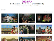 Tablet Screenshot of digimax.com.my