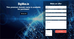 Desktop Screenshot of digimax.in